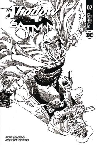 The Shadow / Batman #2 (30 Copy Trakhanov Vigin Cover)