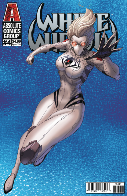 White Widow #4 (Tyndal Holographic Cover)