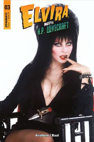 Elvira Meets H.P. Lovecraft #3 (Photo Cover)