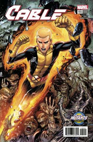 Cable #155 (Kirkham New Mutants Cover)