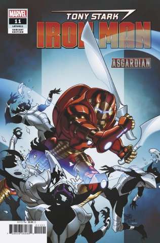 Tony Stark: Iron Man #11 (Ferry Asgardian Cover)