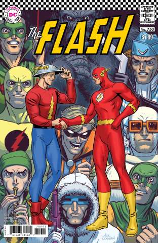 The Flash #750 (1960s Nick Derington Cover)