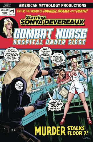 Starring Sonya Devereaux: Combat Nurse #1 (Homage Cover)