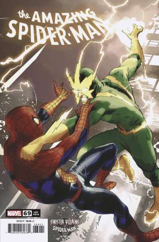 The Amazing Spider-Man #69 (Parel Spider-Man Villains Cover)