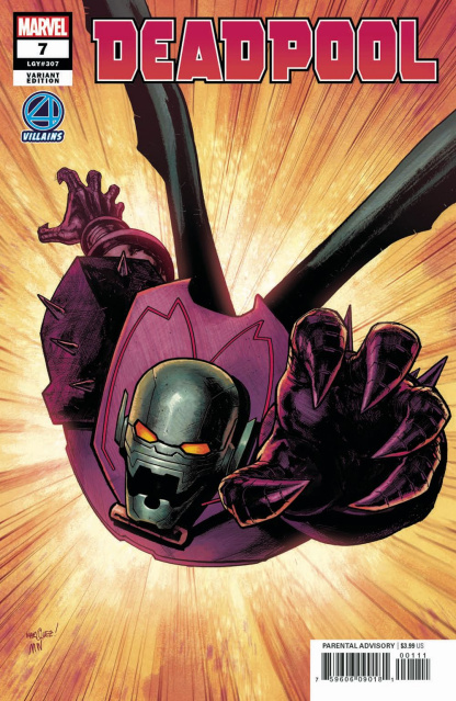 Deadpool #7 (Marquez Fantastic Four Villains Cover)