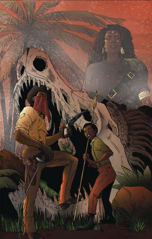 Red Range: Pirates of Fireworld #1 (Steven Harris Cover)