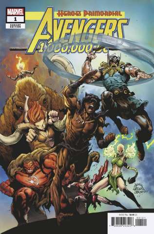 Avengers 1,000,000 B.C. #1 (Stegman Prehistoric Homage Cover)