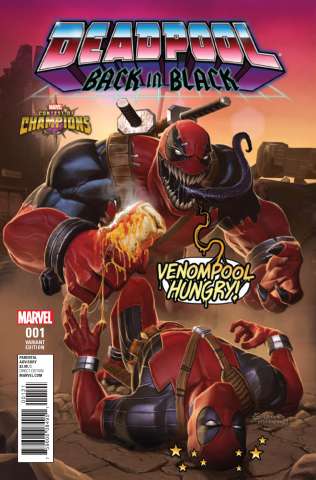 Deadpool: Back in Black #1 (Contest of Champions Game Cover)