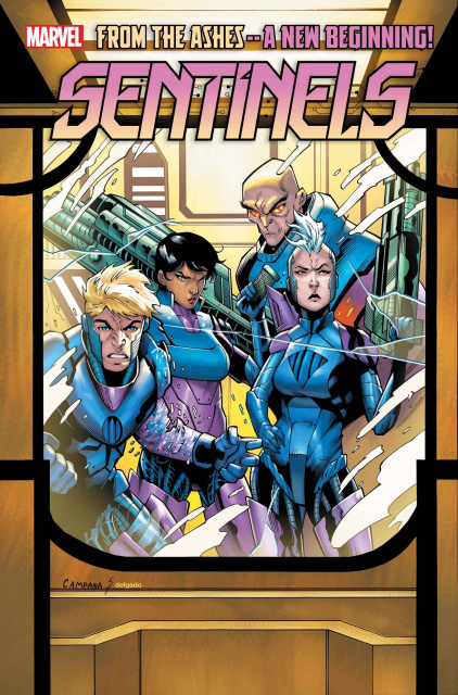 Sentinels #1 (Chris Campana Windowshades Cover)