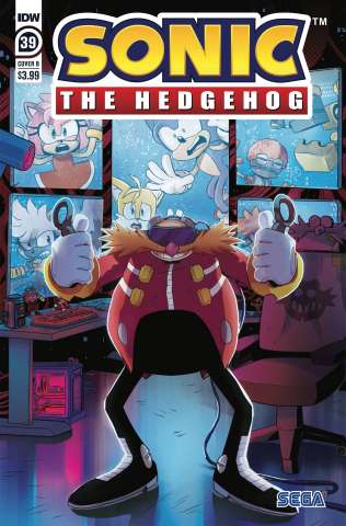 Sonic the Hedgehog #39 (Gigi Dutreix Cover)