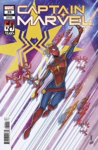 Captain Marvel #39 (Baldeon Spider-Man Cover)