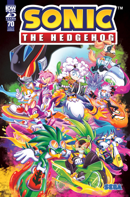 Sonic the Hedgehog #70 (Starling Cover)