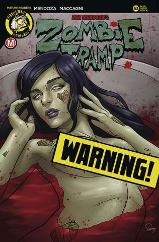 Zombie Tramp #53 (Delatorre Risque Cover)