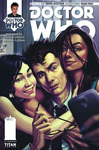 Doctor Who: New Adventures with the Tenth Doctor, Year Two #17 (Ianniciello Cover)