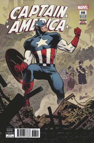 Captain America #698 (2nd Printing)