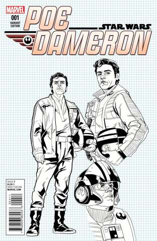 Star Wars: Poe Dameron #1 (Noto Design Cover)