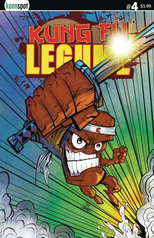 Kung Fu Legume #4 (Dongarra & Potchak Cover)