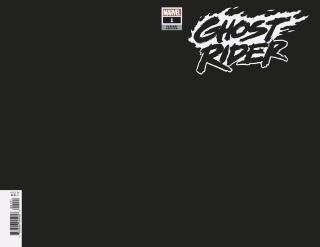 Ghost Rider #1 (Black Blank Cover)