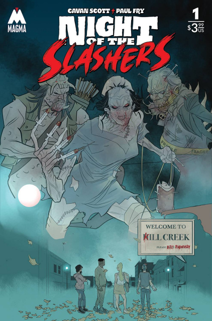 Night of the Slashers #1 (Fry Cover)