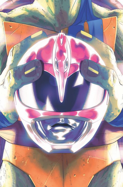 Power Rangers / Teenage Mutant Ninja Turtles #4 (Leo Montes Cover)