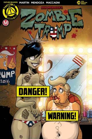 Zombie Tramp #29 (Election Risque Cover)