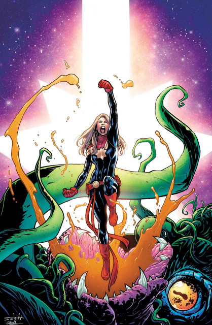 Fantastic Four #7 (Schiti Captain Marvel Cover)
