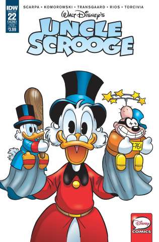 Uncle Scrooge #22 (Subscription Cover)