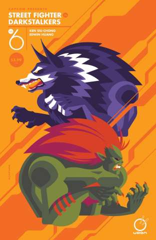 Street Fighter vs. Darkstalkers #6 (Whalen Cover)