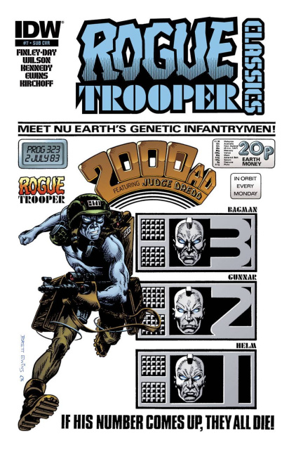 Rogue Trooper Classics #7 (Subscription Cover)
