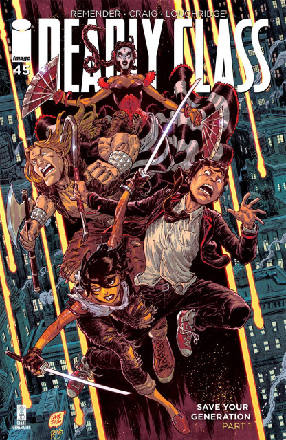 Deadly Class #45 (Level & Dinisio Cover)