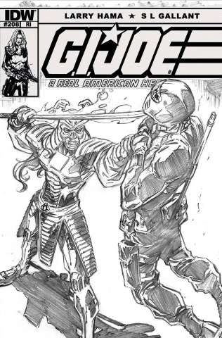 G.I. Joe: A Real American Hero #208 (10 Copy Cover)