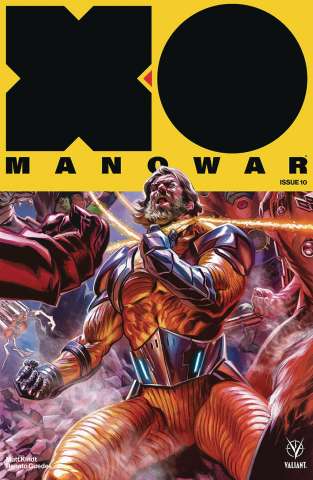 X-O Manowar #10 (50 Copy Massafera Cover)