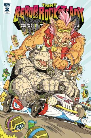 Teenage Mutant Ninja Turtles: Bebop and Rocksteady Hit the Road #2 (10 Copy Cover)