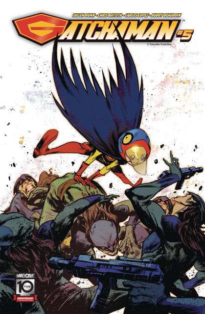 Gatchaman #5 (Sanford Greene Connecting Cover)