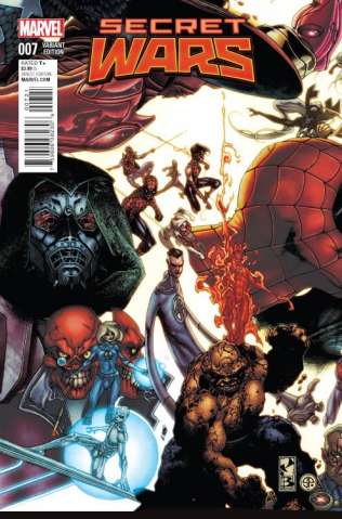 Secret Wars #7 (Bianchi Connecting Cover)