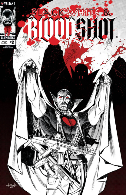 Black, White & Bloodshot #2 (Rocha Monster Cover)