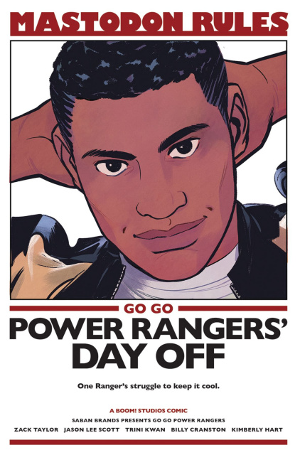 Go, Go, Power Rangers! #8 (25 Copy Bustos Cover)