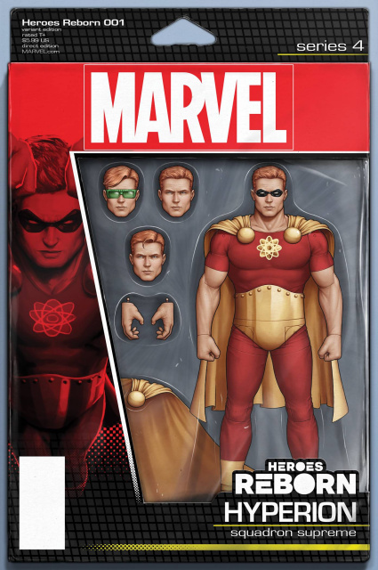 Heroes Reborn #1 (Christopher Action Figure Cover)