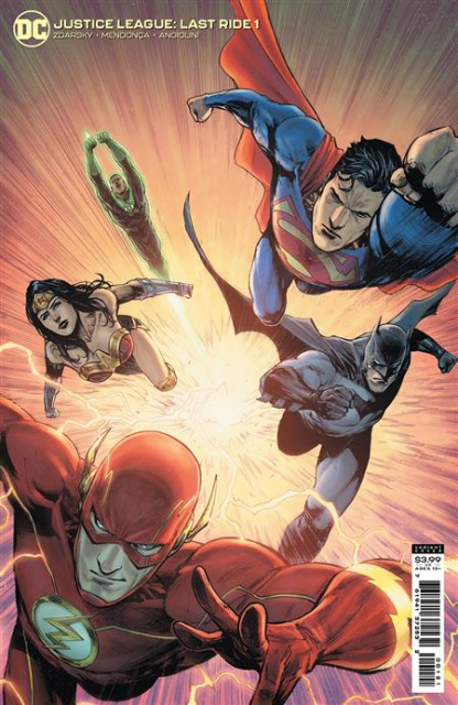 Justice League: Last Ride #1 (Miguel Mendonca Card Stock Cover)