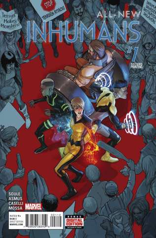 All-New Inhumans #1 (Caselli 2nd Printing)