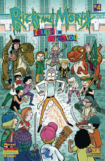 Rick and Morty: Youth in Rickvolt #4 (Gregori Cover)