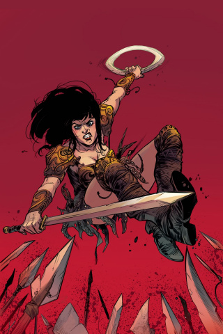 Xena #4 (10 Copy Guara Virgin Cover)