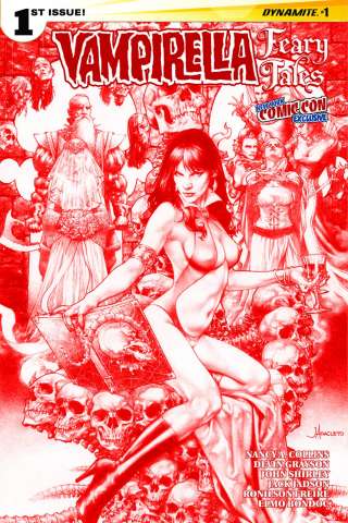 Vampirella: Feary Tales #1 (Anacleto Blood NYCC Cover)