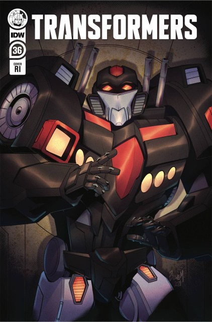 The Transformers #36 (10 Copy Montfort Cover)