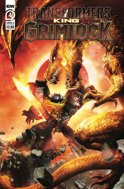 Transformers: King Grimlock #4 (Wilkins Cover)