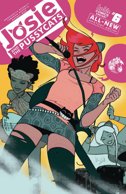 Josie and The Pussycats #6 (Ben Caldwell Cover)