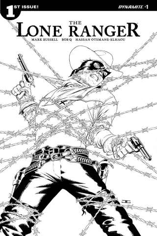 The Lone Ranger #1 (10 Copy Cassaday B&W Cover)
