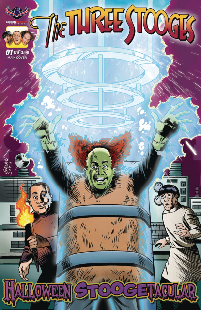 The Three Stooges: Halloween Stoogetacular #1 (Galvan Cover)