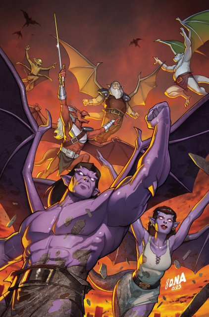 Gargoyles #12 (Nakayama Virgin Cover)