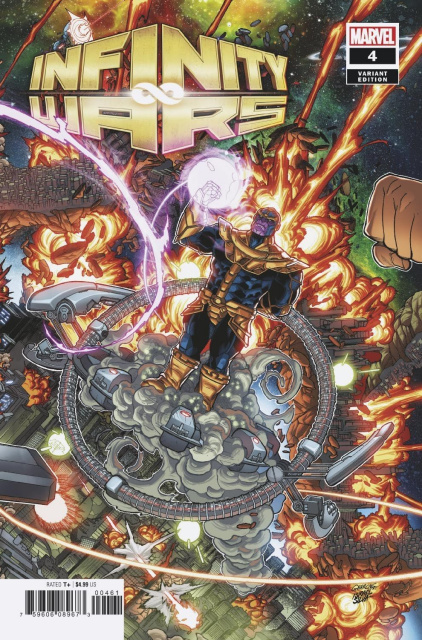 Infinity Wars #4 (Garron Connecting Cover)